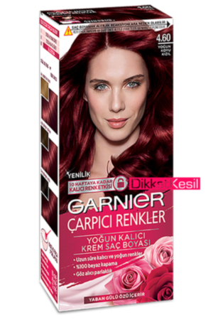 Garnier%204.60%20Yoğun%20Koyu%20Kızıl%20Saç%20Boyası%20Çarpıcı%20Renkler,%20(Garnier%204.60%20Numara)