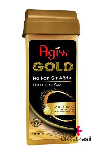 Agiss Roll On Sir Ağda, Gold Kartuş Ağda Simli Altın Sarısı, Ağda Çeşitleri - DikkatKesil