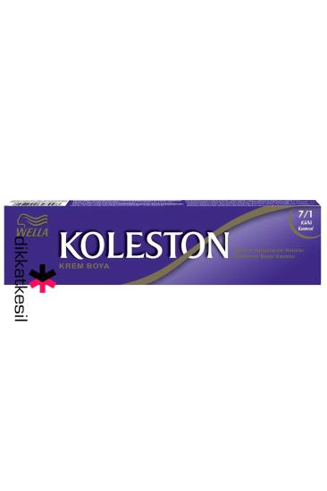 Koleston 7.1 Küllü Kumral Renk Krem Saç Boyası Tüp 50 ml, Wella Koleston Ürünleri - DikkatKesil