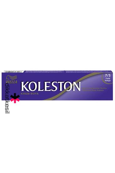 Koleston 7.3 Fındık Kabuğu Renk Krem Saç Boyası Tüp, Wella Koleston Kadın Saç Boyaları - DikkatKesil