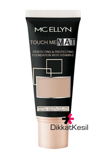 Mc Ellyn Touch Me Fondöten Mat, Matte Face Tone No 01 Fondöten Çeşitleri - DikkatKesil