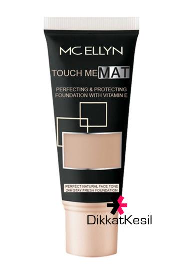 Mc Ellyn Touch Me Fondöten Mat, Matte Face Tone No 02 Mat Fondötenler - DikkatKesil