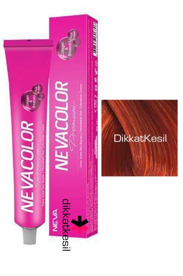Nevacolor 0.44 Yoğun Bakır Renk Premium Kalıcı Krem Saç Boyası Tüp, Kozmetik Ürünleri - DikkatKesil